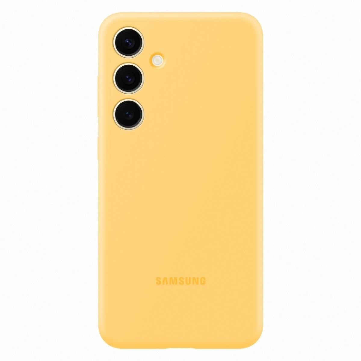Samsung silicone case Galaxy S24+ yellow (EF-PS926TYEGWW)