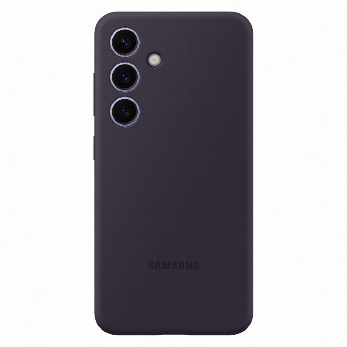 Samsung Silicone Case Galaxy S24 dark violet (EF-PS921TEEGWW)