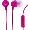 Sony MDR-EX15APP In-ear Handsfree με Βύσμα 3.5mm pink