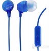 Sony MDR-EX15APL In-ear Handsfree με Βύσμα 3.5mm blue