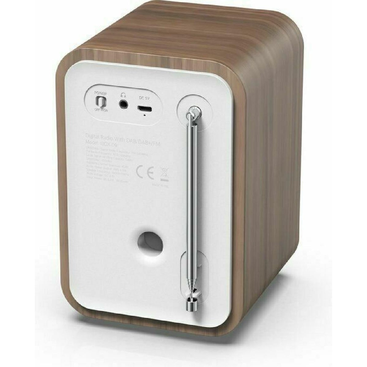 Denver DAB-48 FM Φορητό Ραδιόφωνο Ρεύματος DAB+ με Bluetooth white Denver DAB-48 FM Φορητό Ραδιόφωνο Ρεύματος DAB+ με Bluetooth white