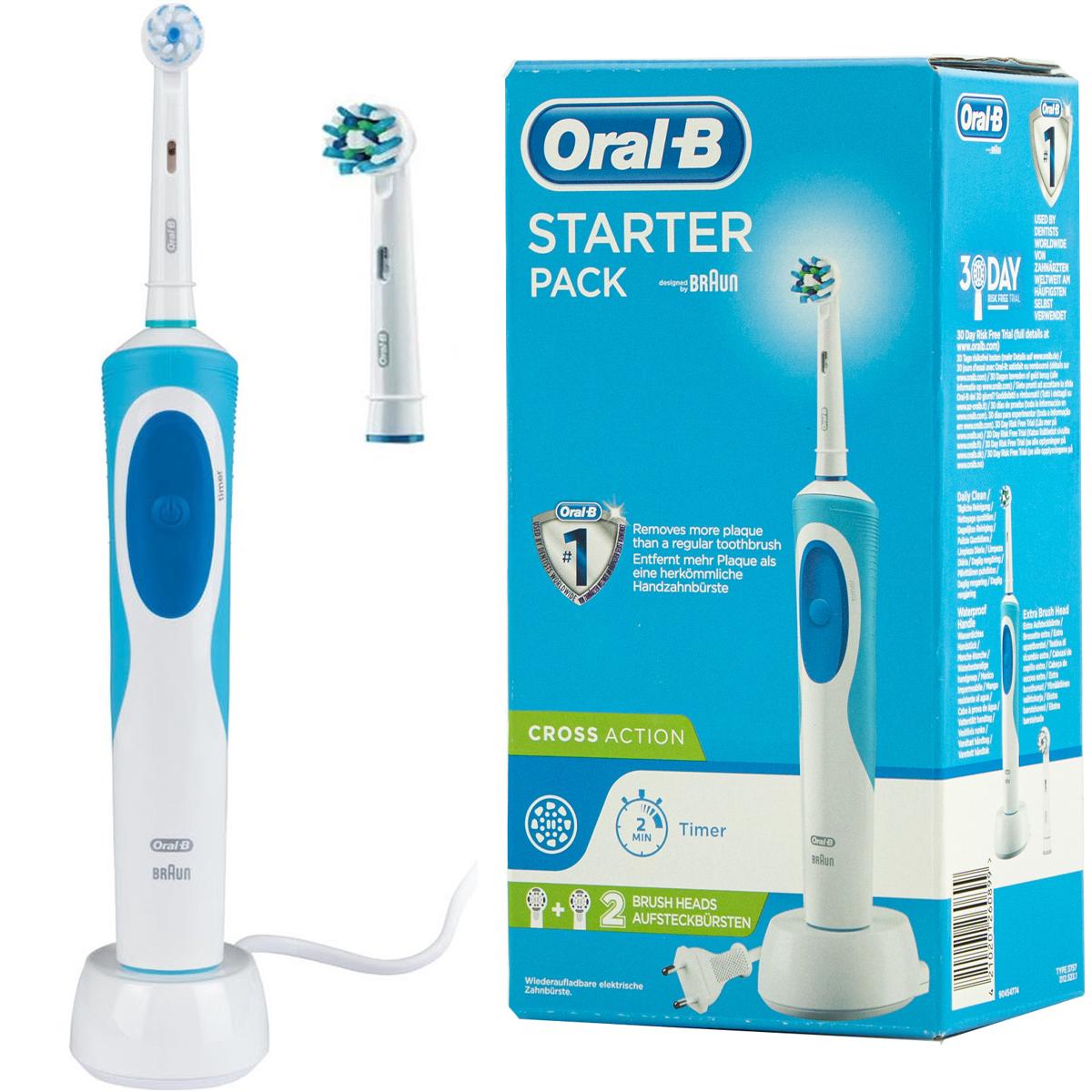 Oral-B D12.523.1 Vitality CrossAction Starter Pack toothbrush