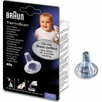 Braun ThermoScan LF40 Ανταλλακτικά Φίλτρα για Θερμόμετρα Αυτιού Braun Braun ThermoScan LF40 Ανταλλακτικά Φίλτρα για Θερμόμετρα Αυτιού Braun