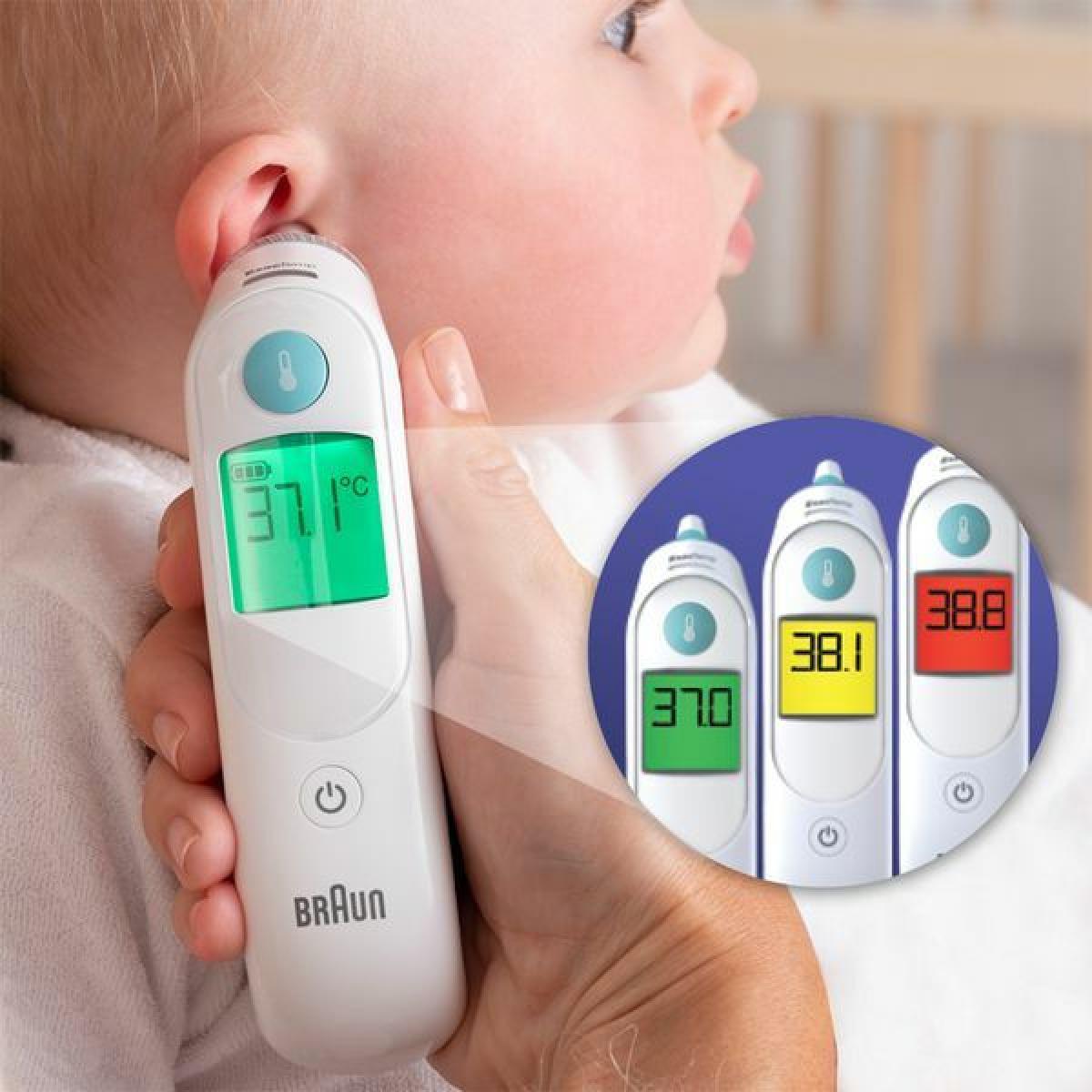 Braun ThermoScan 6 IRT6515 Ψηφιακό Θερμόμετρο Αυτιού Κατάλληλο για Μωρά