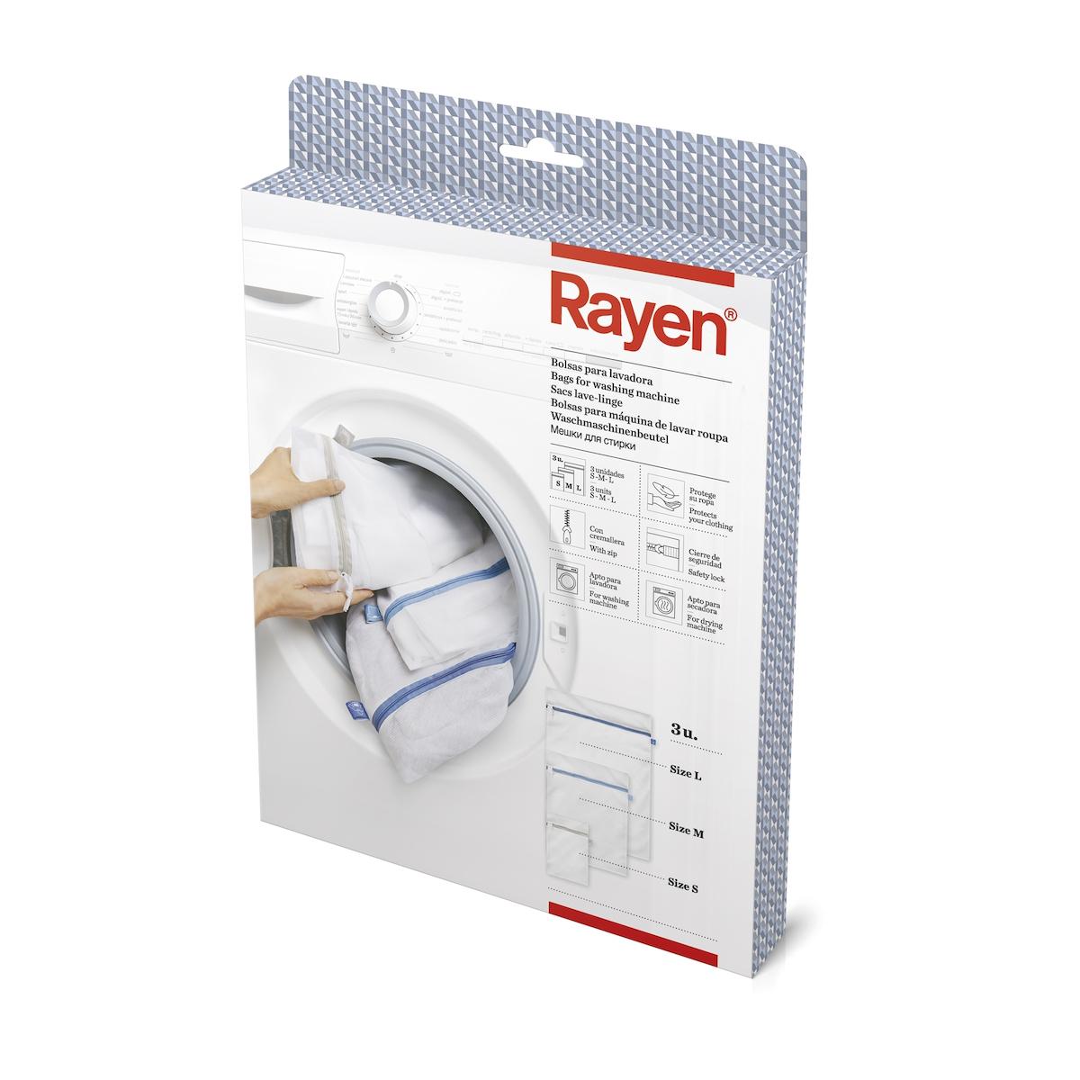 Rayen Δίχτυ Πλυντηρίου για Ρούχα 3 τμχ small-medium-large (6087.01)