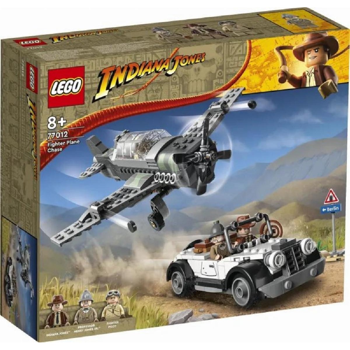 LEGO® Indiana Jones Fighter Plane Chase 8+ (77012)