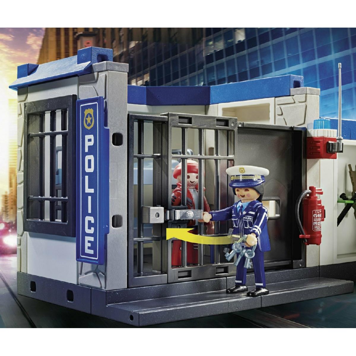 Playmobil City Action Αστυνομικό Τμήμα για 4-10 ετών (70568)
