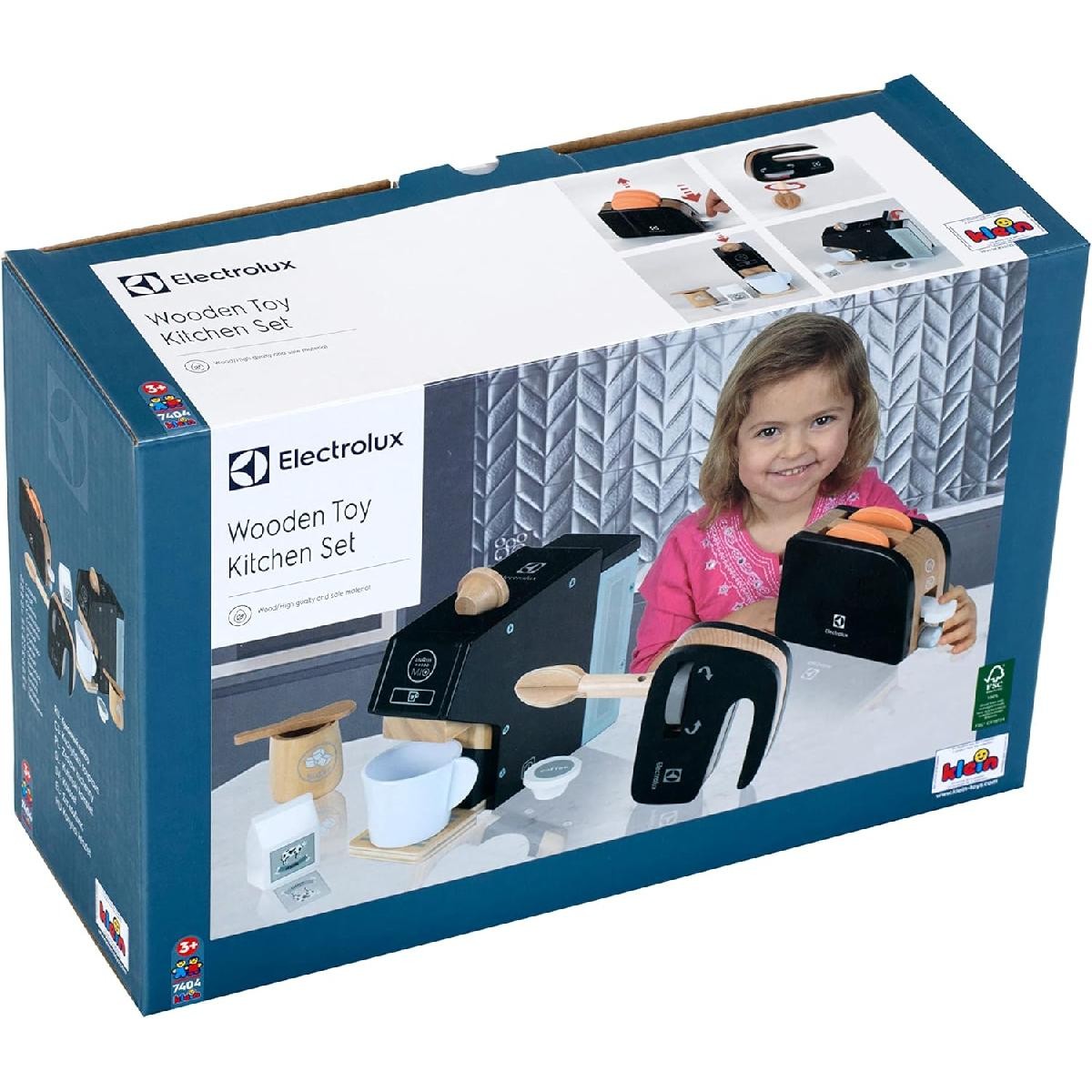 Theo Klein Electrolux wooden toy kitchen set (7404)