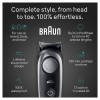 Braun Series 9 BT9420 professional Beard  Trimmer gray