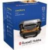 Russell Hobbs Creations 26810-56 Sandwich Waffle Maker 3in1 750 watt black siver