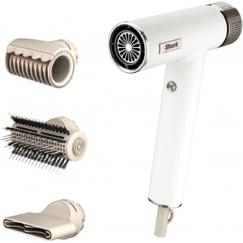 Shark HD333EU SpeedStyle Hair Dryer & Finisher RapidGloss for Straight and Wavy Hair 1700 watt Silk white Shark HD333EU SpeedStyle Hair Dryer & Finisher RapidGloss for Straight and Wavy Hair 1700 watt Silk white