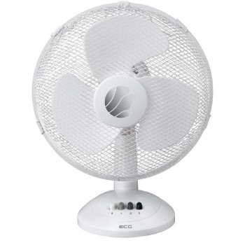 ECG FΤ30Α Ανεμιστήρας επιτραπέζιος 40watt 30cm white
