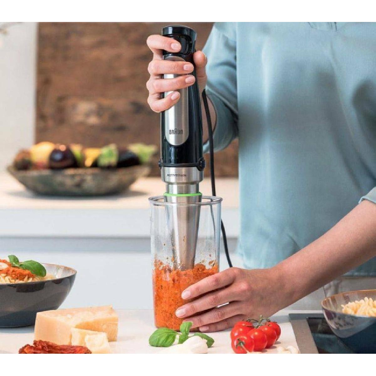 Braun MQ7000 X MultiQuick Ραβδομπλέντερ με Ανοξείδωτη Ράβδο 1000 watt black Braun MQ7000 X MultiQuick Ραβδομπλέντερ με Ανοξείδωτη Ράβδο 1000 watt black