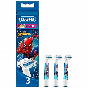 Oral-B Kids toothbrush Heads Spiderman 3pcs Oral-B Kids toothbrush Heads Spiderman 3pcs