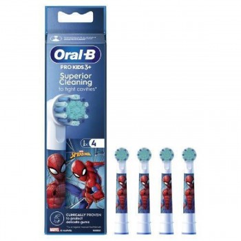 Oral-B Kids toothbrush Heads Spiderman 4pcs Oral-B Kids toothbrush Heads Spiderman 4pcs
