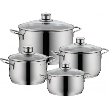 WMF WMF3004 Diadem Plus Cooking Pot  Set 4pcs (07.3004.6040)