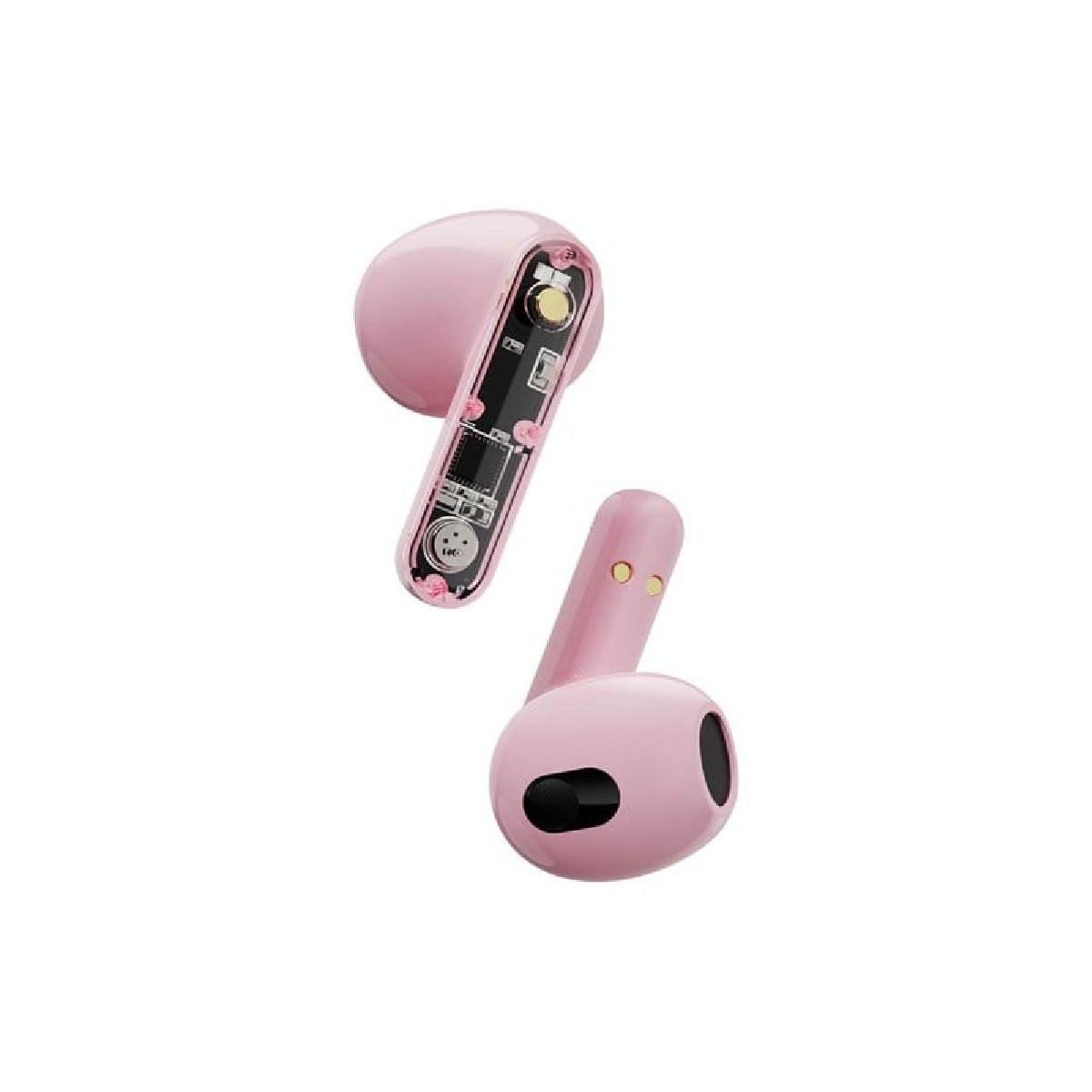 Streetz T150-PLK bluetooth earbuds transparent pink Streetz T150-PLK bluetooth earbuds transparent pink