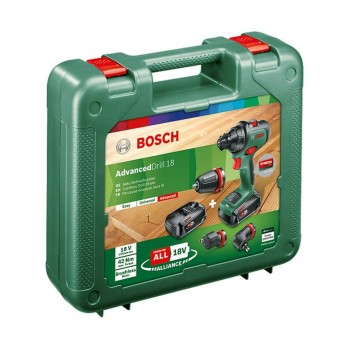 Bosch Δραπανοκατσάβιδο AdvancedDrill 18  with 2 batteries (06039B5008) Bosch Δραπανοκατσάβιδο AdvancedDrill 18  with 2 batteries (06039B5008)