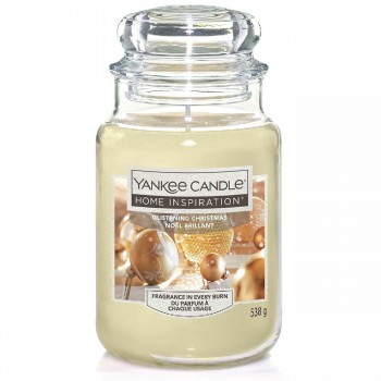 Yankee Candle Home Inspiration Glistening Christmas Αρωματικό Κερί 538g Yankee Candle Home Inspiration Glistening Christmas Αρωματικό Κερί 538g