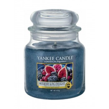 Yankee Candle Mulberry & Fig Delight Αρωματικό Κερί  411gr