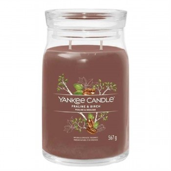Yankee Candle Praline & Birch Signature Αρωματικό Κερί  567gr