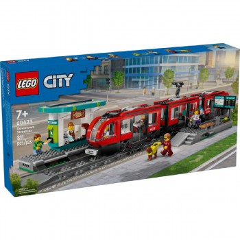 LEGO® City Downtown Streetcar & Station (60423) LEGO® City Downtown Streetcar & Station (60423)