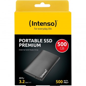 Intenso Premium Edition USB 3.2 Εξωτερικός SSD 500GB 1.8 Intenso Premium Edition USB 3.2 Εξωτερικός SSD 500GB 1.8