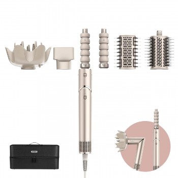 Shark HD446SLEU FlexStyle 5-in-1 Air Styler & Hair Dryer with Storage Case 1650 watt Stone Shark HD446SLEU FlexStyle 5-in-1 Air Styler & Hair Dryer with Storage Case 1650 watt Stone