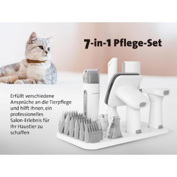 Molly&Cody SAMSON 7-in-1  Clipper Set with Pet Hair Extraction for Dogs & Cats (MC100004) Molly&Cody SAMSON 7-in-1  Clipper Set with Pet Hair Extraction for Dogs & Cats (MC100004)