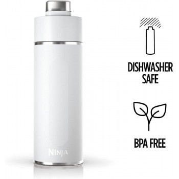 Ninja Thirsti 700 ml Travel Bottle white Ninja Thirsti 700 ml Travel Bottle white