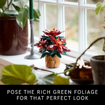 LEGO® Icons Botanical Poinsettia (10370)  LEGO® Icons Botanical Poinsettia (10370)