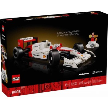 LEGO® Icons McLaren MP4/4 & Ayrton Senna (10330) LEGO® Icons McLaren MP4/4 & Ayrton Senna (10330)