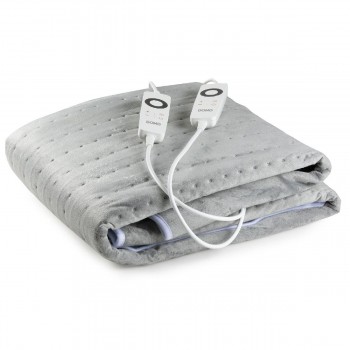 Domo DO642ED Διπλό Ηλεκτρικό Υπόστρωμα 200 watt 160x140 cm gray Domo DO642ED Διπλό Ηλεκτρικό Υπόστρωμα 200 watt 160x140 cm gray