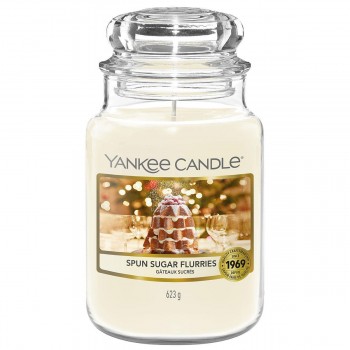 Yankee Candle Spun Sugar Flurries Αρωματικό Κερί 623gr