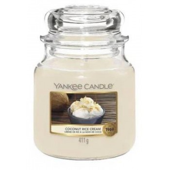 Yankee Candle Coconut Rice Cream Αρωματικό Κερί 411g