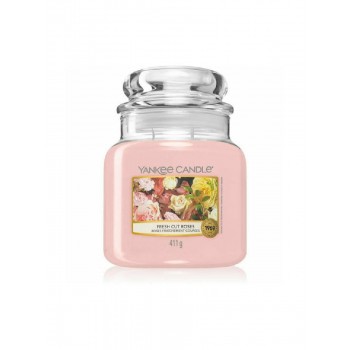 Yankee Candle Fresh Cut Roses Αρωματικό Κερί 411gr