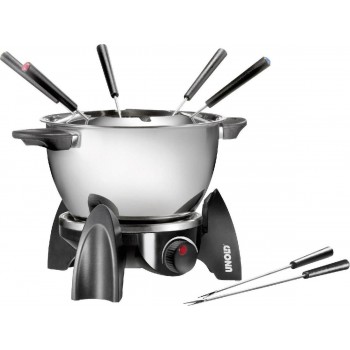 Unold 48615 Electric Fondue Set 0,8 lt stainless steel black Unold 48615 Electric Fondue Set 0,8 lt stainless steel black