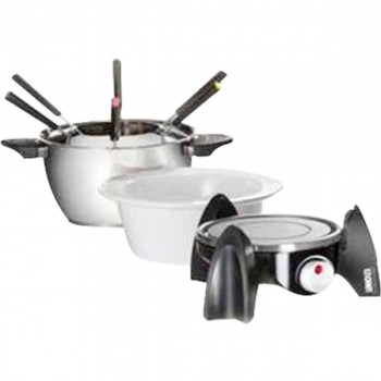 Unold 48615 Electric Fondue Set 0,8 lt stainless steel black Unold 48615 Electric Fondue Set 0,8 lt stainless steel black