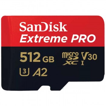 SanDisk Extreme Pro 512 GB microSDXC UHS-I Card SanDisk Extreme Pro 512 GB microSDXC UHS-I Card