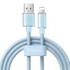 Mcdodo CA-3641 USB-A to Lightning Transparent Data Cable  1.2m blue