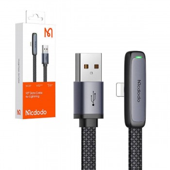 Mcdodo CA-2790 90 Degree USB-A to Lightning Data Cable 1.2m black Mcdodo CA-2790 90 Degree USB-A to Lightning Data Cable 1.2m black