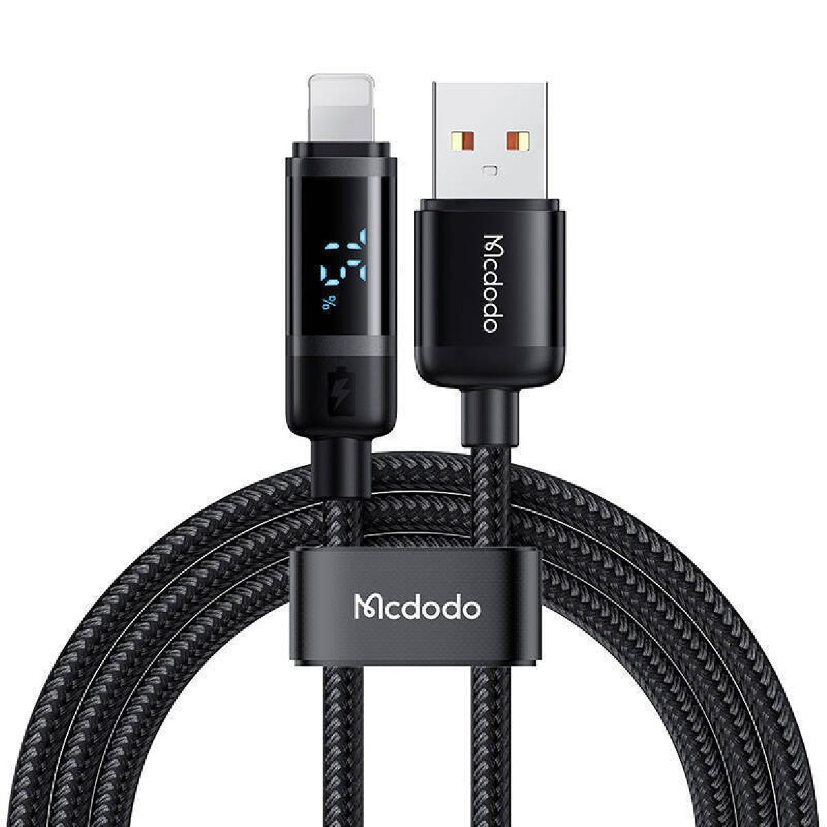 Mcdodo CA-5000 Digital Display USB-A to Lightning Data Cable 1.2m
black Mcdodo CA-5000 Digital Display USB-A to Lightning Data Cable 1.2m
black