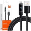 Mcdodo CA-5000 Digital Display USB-A to Lightning Data Cable 1.2m
black Mcdodo CA-5000 Digital Display USB-A to Lightning Data Cable 1.2m
black