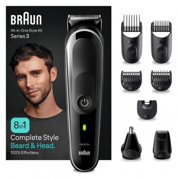 Braun MGK3440 All-In-One Styling Set Black/Grey Braun MGK3440 All-In-One Styling Set Black/Grey