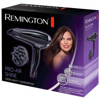 Remington D5215 Pro Air Shine Hairdryer 2300 Watt black Remington D5215 Pro Air Shine Hairdryer 2300 Watt black