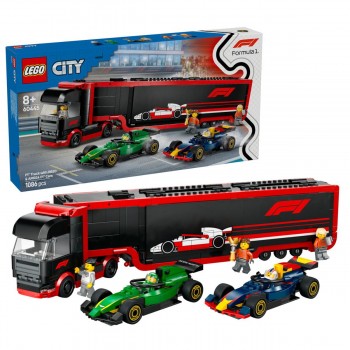 LEGO®  City F1 Truck With RB20 & AMR24 F1 Cars (60445) LEGO®  City F1 Truck With RB20 & AMR24 F1 Cars (60445)