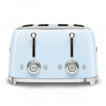 Smeg TSF03PBEU Φρυγανιέρα 4 Θέσεων 2000 watt pastel blue Smeg TSF03PBEU Φρυγανιέρα 4 Θέσεων 2000 watt pastel blue