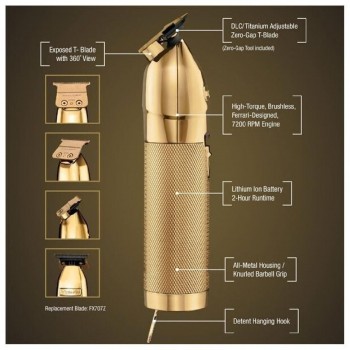 Babyliss FX7870GE Pro Beard Trimmer Skeletonfx 4Artists gold Babyliss FX7870GE Pro Beard Trimmer Skeletonfx 4Artists gold
