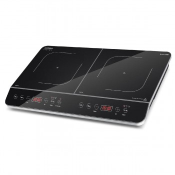 Caso Design Touch 3500 Επιτραπέζια Εστία επαγωγική διπλή 3500 watt black inox (2018) Caso Design Touch 3500 Επιτραπέζια Εστία επαγωγική διπλή 3500 watt black inox (2018)