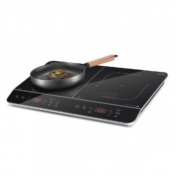 Caso Design Touch 3500 Επιτραπέζια Εστία επαγωγική διπλή 3500 watt black inox (2018) Caso Design Touch 3500 Επιτραπέζια Εστία επαγωγική διπλή 3500 watt black inox (2018)